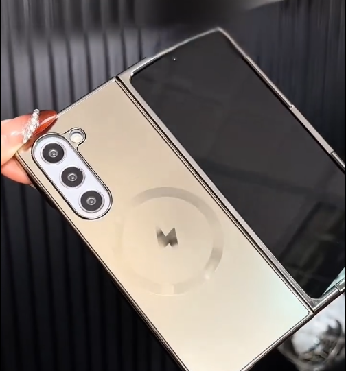 Electroplated Frosted Magnetic Case Fold Series