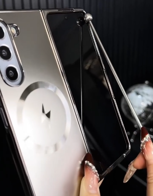 Electroplated Frosted Magnetic Case Fold Series