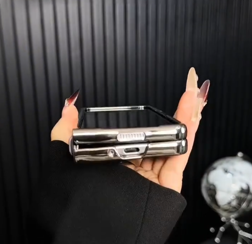 Electroplated Frosted Magnetic Case Fold Series