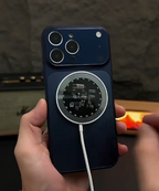 iPhone - Blue Hybrid Bumper Cover