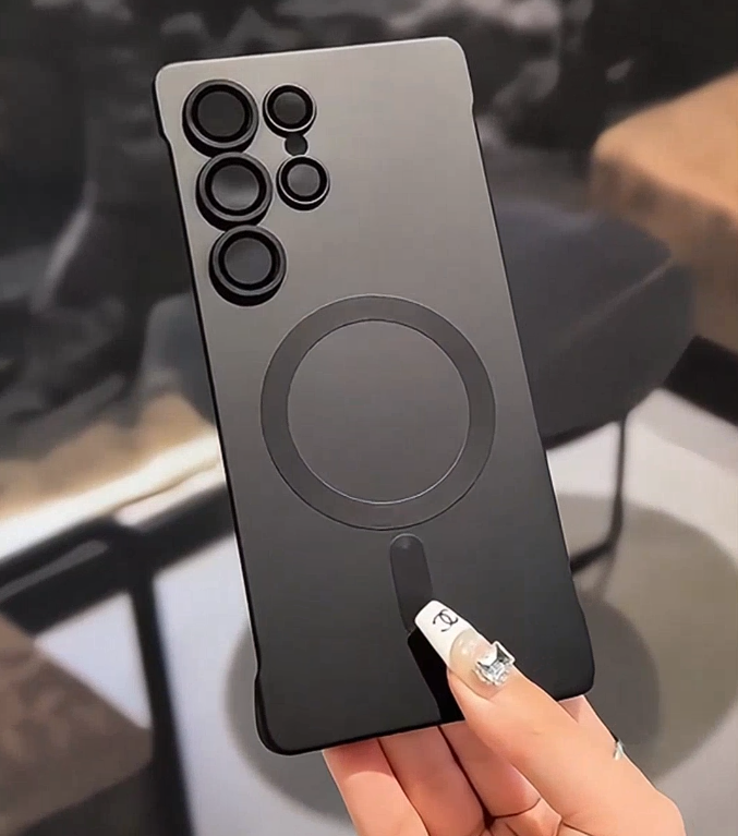 Galaxy S Series - Stealth Black Magnetic Hybrid Case