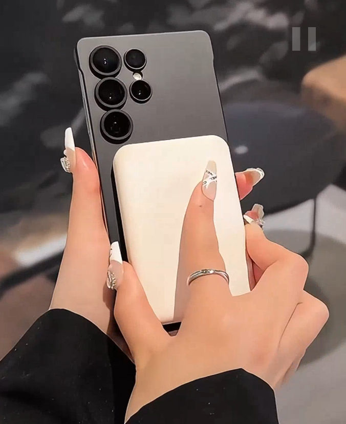 Galaxy S Series - Stealth Black Magnetic Hybrid Case