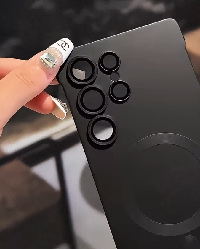 Galaxy S Series - Stealth Black Magnetic Hybrid Case