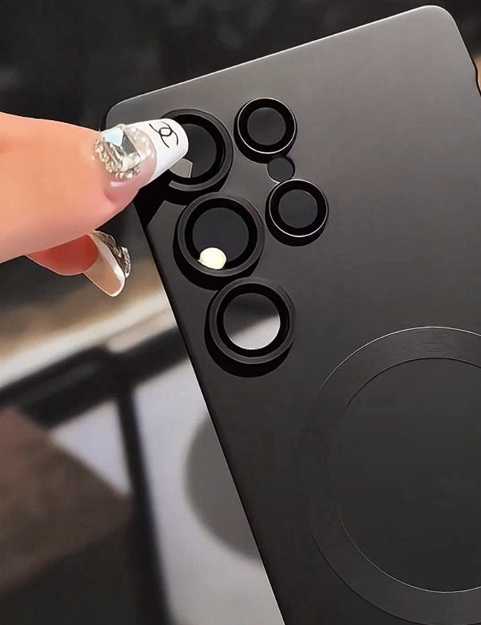 Galaxy S Series - Stealth Black Magnetic Hybrid Case