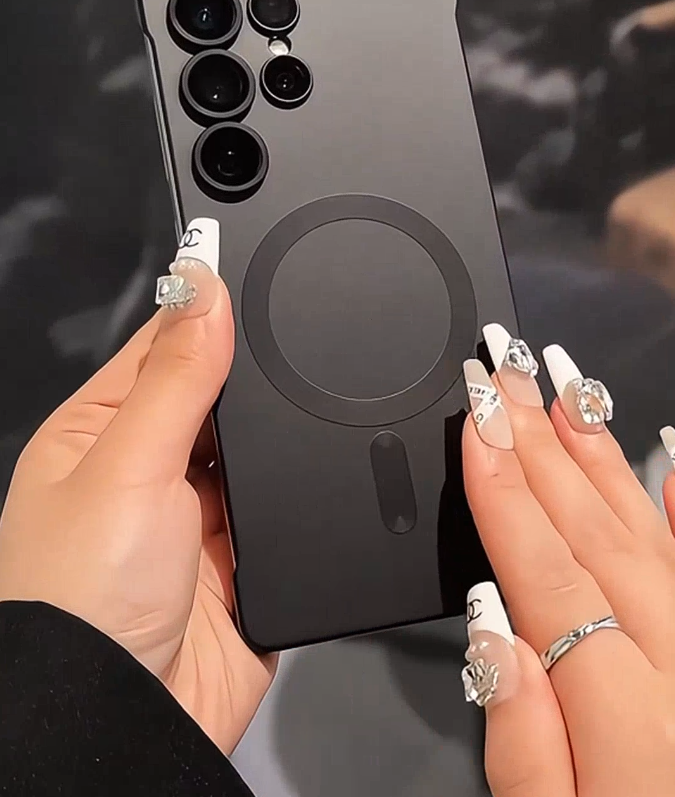 Galaxy S Series - Stealth Black Magnetic Hybrid Case