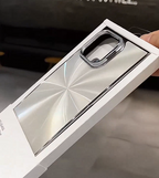 iPhone - Reflective Square Edge Phone Cover with Stand