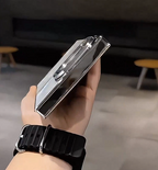 iPhone - Reflective Square Edge Phone Cover with Stand