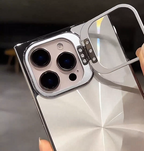 iPhone - Reflective Square Edge Phone Cover with Stand