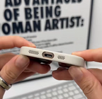 iPhone - Premium Stone/Beige Magnetic Silicone Cover