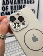 iPhone - Premium Stone/Beige Magnetic Silicone Cover