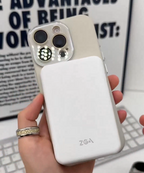 iPhone - Premium Stone/Beige Magnetic Silicone Cover