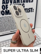 iPhone - Premium Stone/Beige Magnetic Silicone Cover