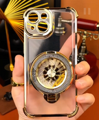 iPhone - Gold Turbine Kickstand Case