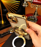 iPhone - Gold Turbine Kickstand Case