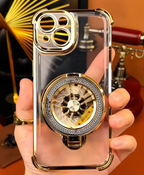 iPhone - Gold Turbine Kickstand Case