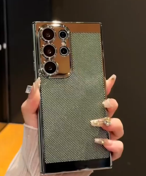 Galaxy S Series - Electroplated Hive Armor Defender Phone Case