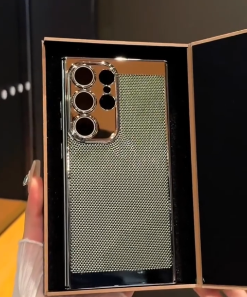 Galaxy S Series - Electroplated Hive Armor Defender Phone Case