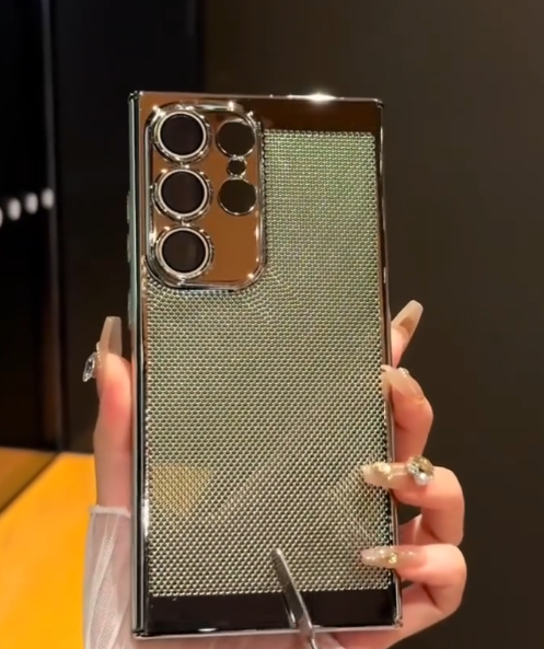 Galaxy S Series - Electroplated Hive Armor Defender Phone Case