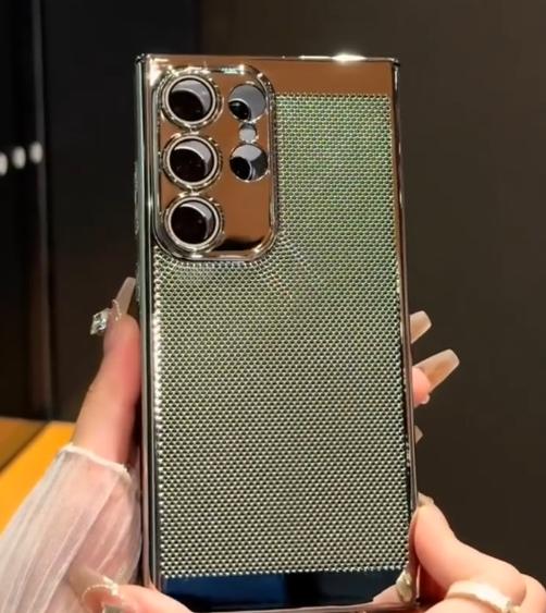 Galaxy S Series - Electroplated Hive Armor Defender Phone Case