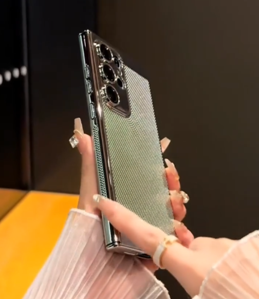 Galaxy S Series - Electroplated Hive Armor Defender Phone Case