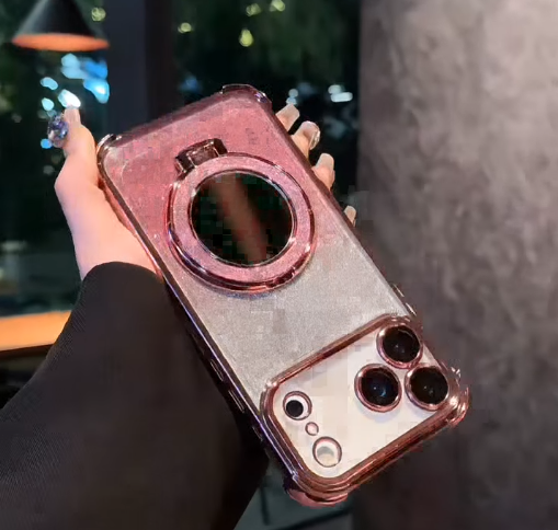 iPhone - Gradient Sparkle Kickstand Case