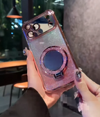 iPhone - Gradient Sparkle Kickstand Case