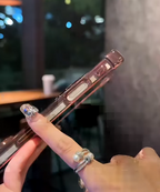 iPhone - Gradient Sparkle Kickstand Case