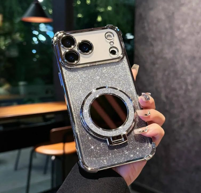 iPhone - Gradient Sparkle Kickstand Case