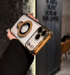 iPhone - Luxury Gold Electroplated Transparent Case