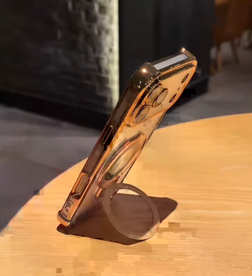 iPhone - Luxury Gold Electroplated Transparent Case