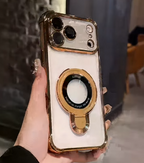 iPhone - Luxury Gold Electroplated Transparent Case