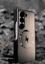 Electroplated Frosted Magnetic Case Fold Series