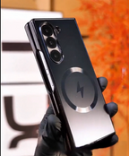 Electroplated Frosted Magnetic Case Fold Series