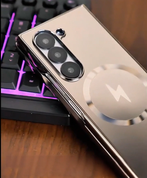 Electroplated Frosted Magnetic Case Fold Series