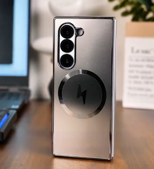 Electroplated Frosted Magnetic Case Fold Series