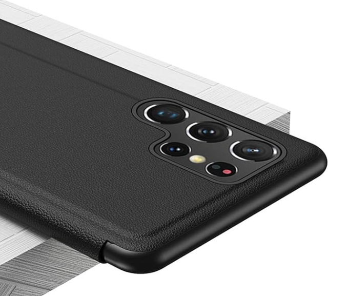 Galaxy Series - Half View Flip Case