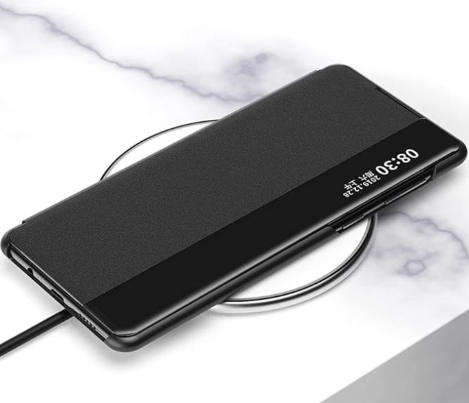 Galaxy Series - Half View Flip Case