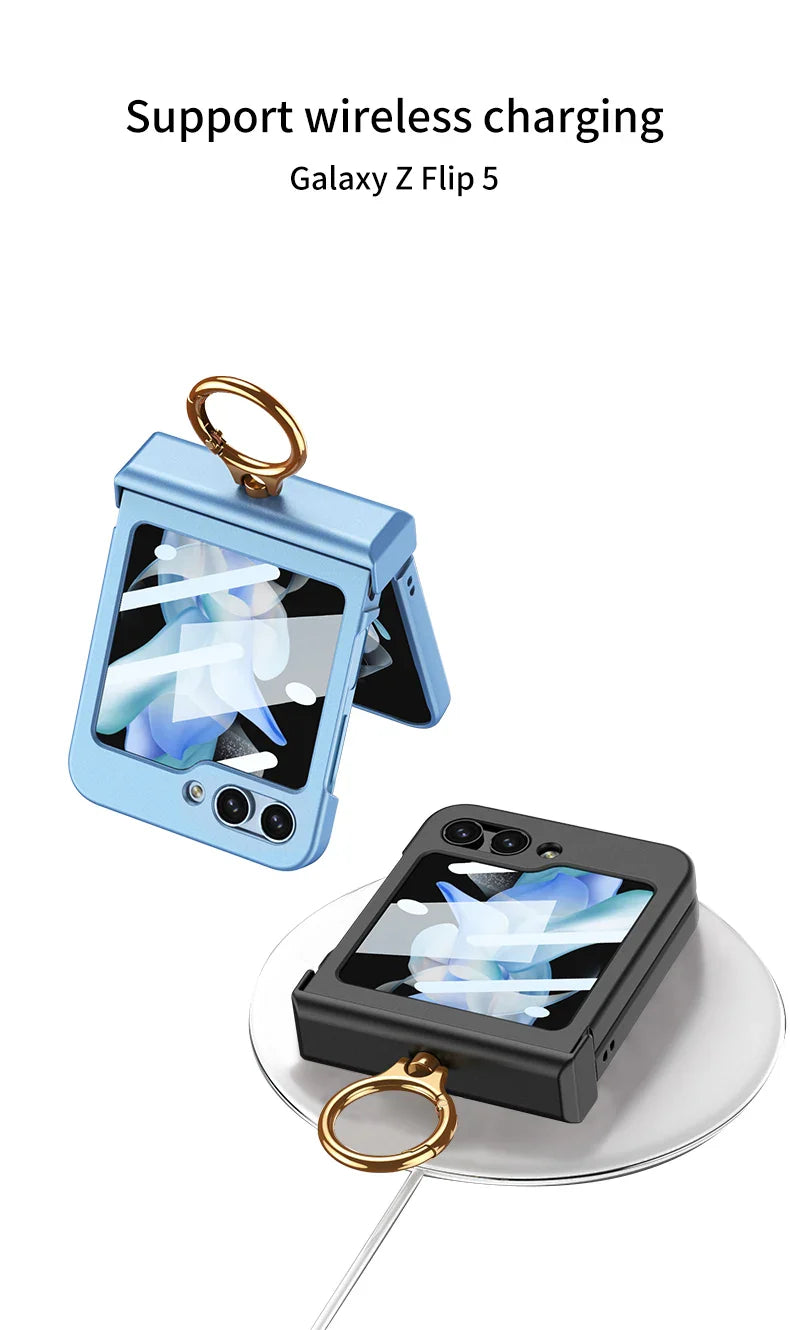 Luxury Matte Flip Case