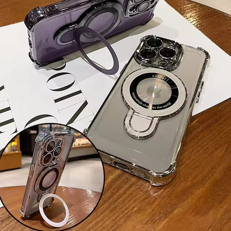 iPhone - Luxury Magnetic Holder Case