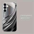 Galaxy S Series - Curve Pattern Electroplated Case
