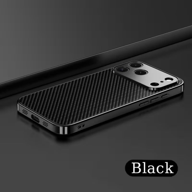 Carbon Fiber Electroplated Case