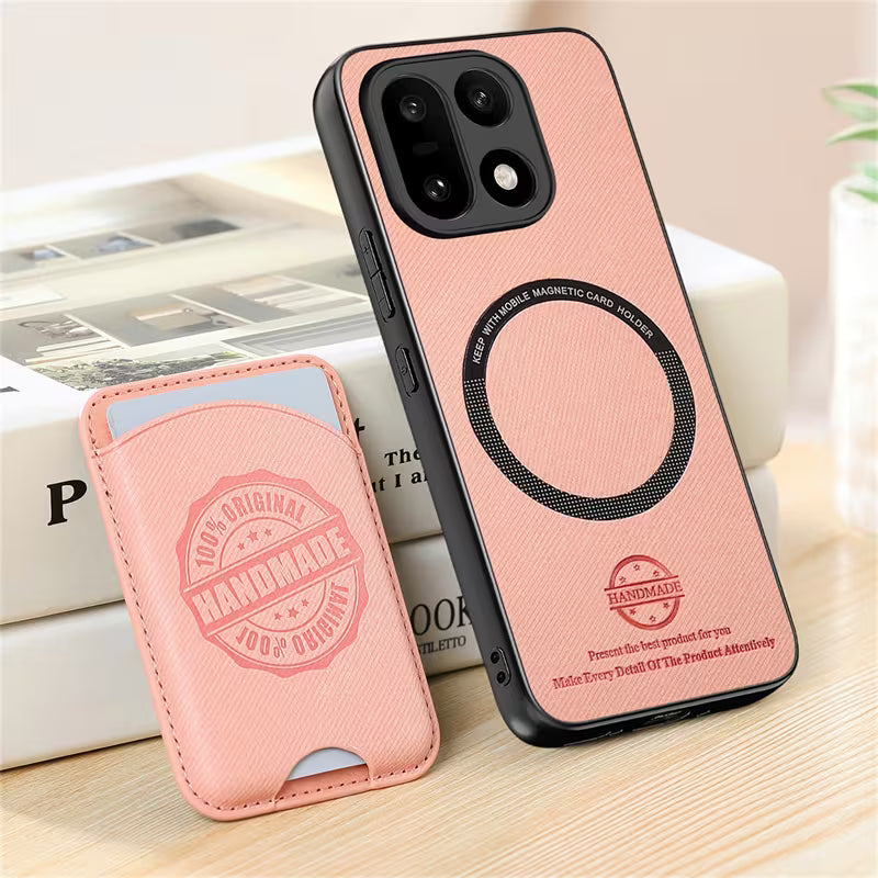 OnePlus Series - Diagonal Texture Magnetic Snap-On Case