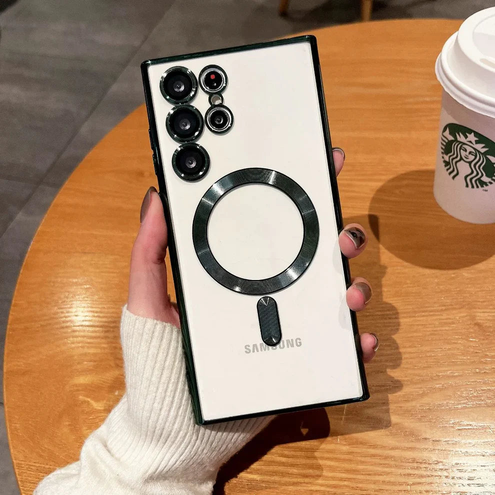 Galaxy S Series - Electroplating Magsafe Case with Camera Protection