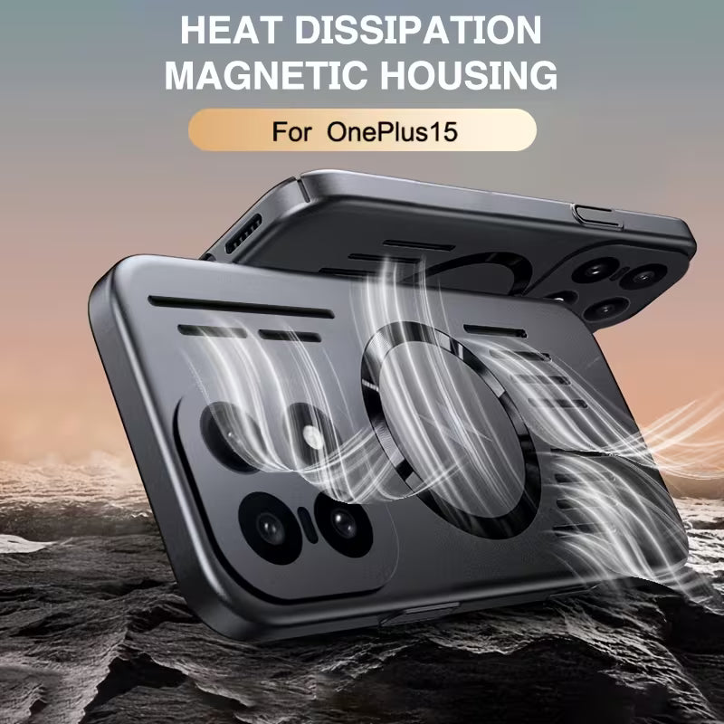 OnePlus Series - Heat Dissipation Magnetic Protective Case