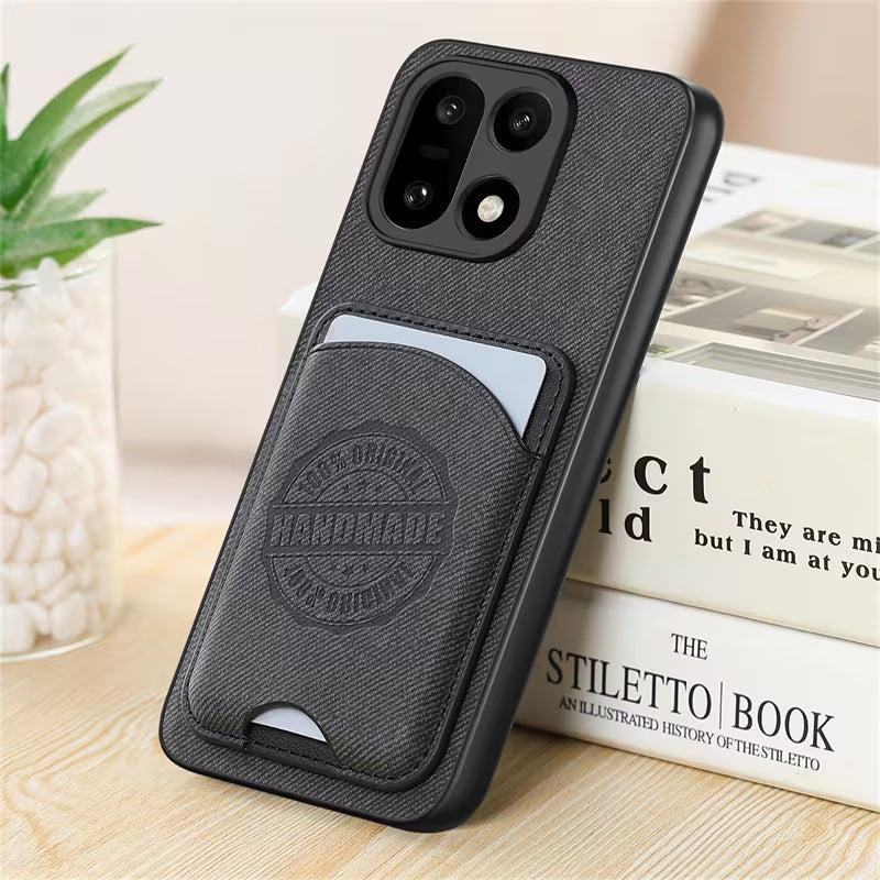 OnePlus Series - Diagonal Texture Magnetic Snap-On Case