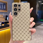 Premium Checkered Pattern Case