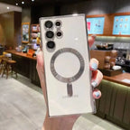 Galaxy S Series - Electroplating Magsafe Case with Camera Protection