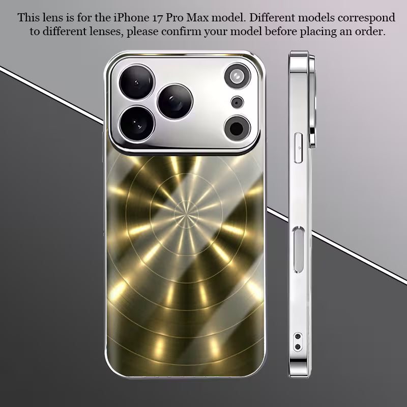 Golden Metallic Radial Patterned Case