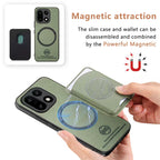 OnePlus Series - Diagonal Texture Magnetic Snap-On Case