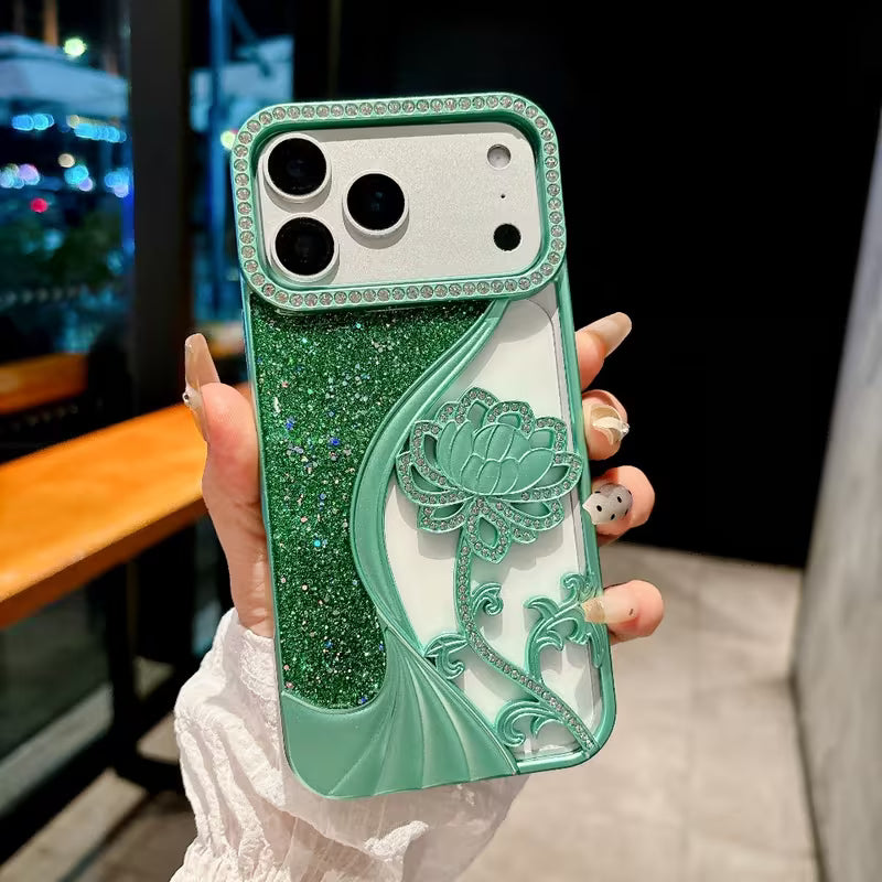 Flash Diamond Lens Case